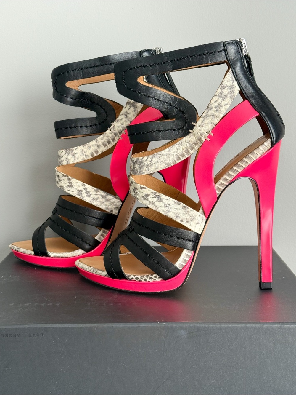 L.A.M.B. High Heel Sandals